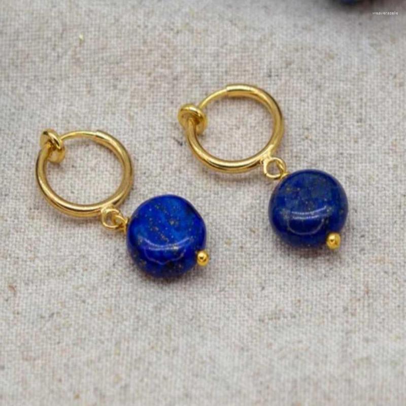 Dangle Earrings Natural Lapis Lazuli Coin Round Piece Beautiful Wedding Jewelry Classic Gift Hook CARNIVAL Christmas Year
Dangle Earrings Natural Lapis Lazuli Coin Round Piece Beautiful Wedding Jewelry Classic Gift Hook CARNIVAL Christmas Year