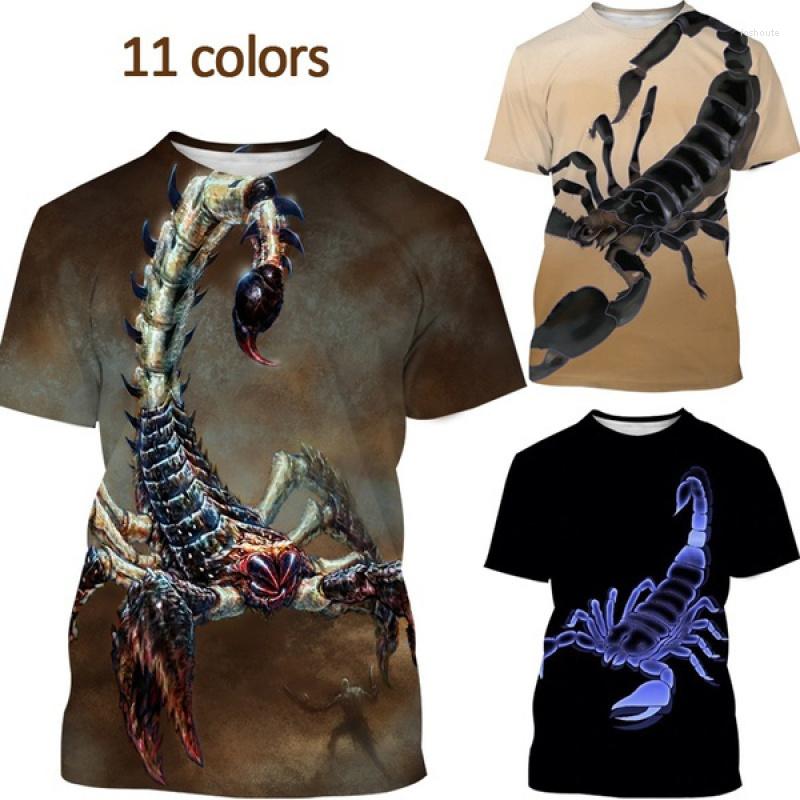 Men's T Shirts 2023 Summer Trend Animal Scorpion 3D Printing T-shirt Street Hip-hop Funny Harajuku, 09
Men's T Shirts 2023 Summer Trend Animal Scorpion 3D Printing T-shirt Street Hip-hop Funny Harajuku, 09