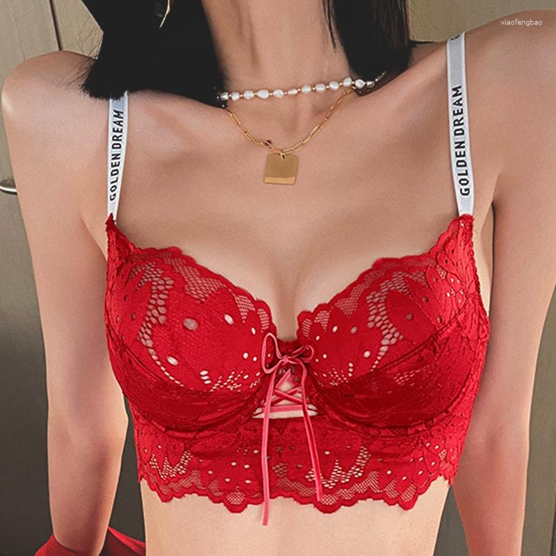 Bras Sets Letter Straps Red Sexy Lingerie Bra And Panties For Women Plus Size Embroidery Push Up Transparent Lace Underwear Set, Blue
Bras Sets Letter Straps Red Sexy Lingerie Bra And Panties For Women Plus Size Embroidery Push Up Transparent Lace Underwear Set, Blue