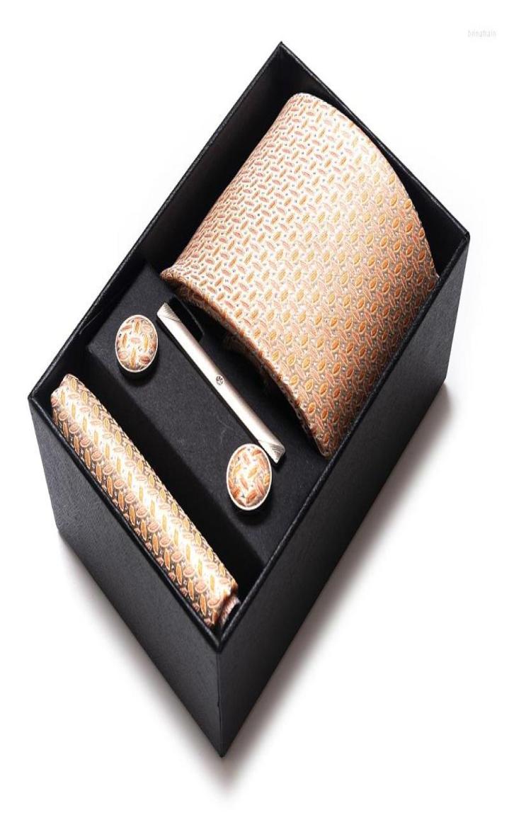 Bow Ties Classic 65 Colors Est Design Silk Tie Handkerchief Cufflink Set Necktie Box Gold Striped Man39s Shirt Accessories Offi5197686
Bow Ties Classic 65 Colors Est Design Silk Tie Handkerchief Cufflink Set Necktie Box Gold Striped Man39s Shirt Accessories Offi5197686