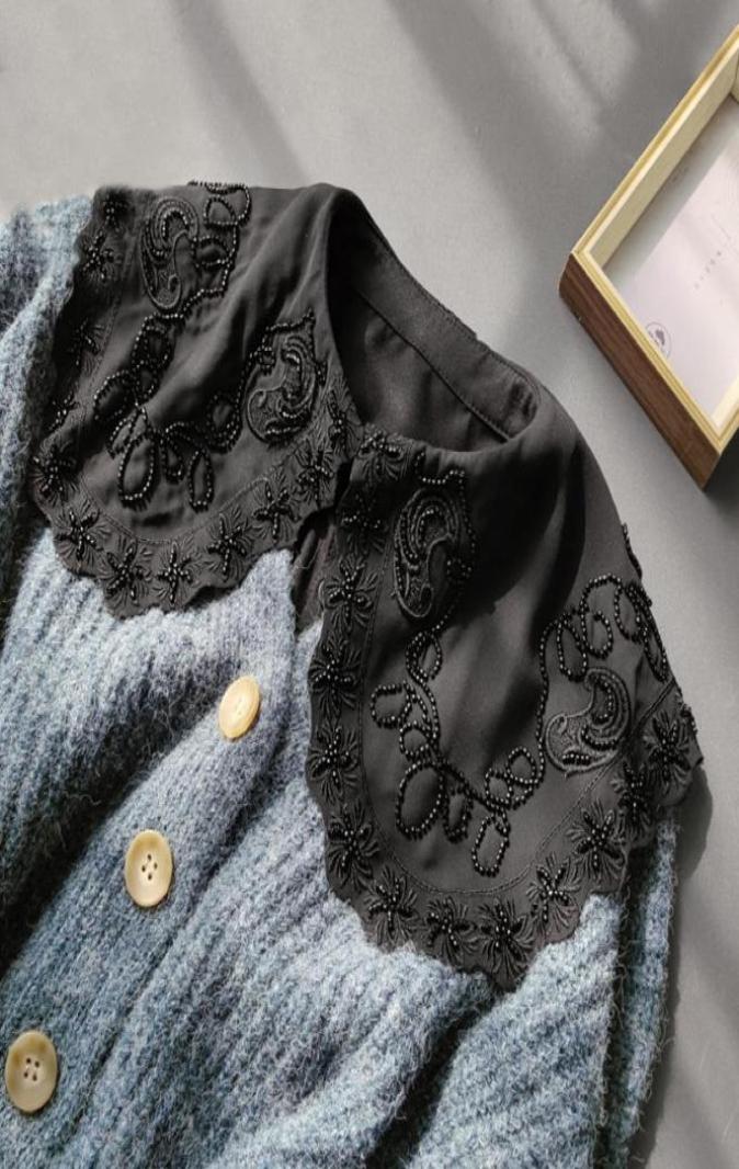 Bow Ties Hanmade Beads Black Detachable Collar Neck Tie Fake Shirt Blouse Tops Removable Nep Kraagie Faux Col False9059151
Bow Ties Hanmade Beads Black Detachable Collar Neck Tie Fake Shirt Blouse Tops Removable Nep Kraagie Faux Col False9059151