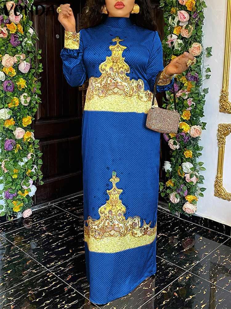 Casual Dresses Women Bohemian Dress 2023 VONDA Fashion Long Lantern Sleeve Vintage Satin Printed Maxi Sundress Loose Holiday Vestido, Blue
Casual Dresses Women Bohemian Dress 2023 VONDA Fashion Long Lantern Sleeve Vintage Satin Printed Maxi Sundress Loose Holiday Vestido, Blue