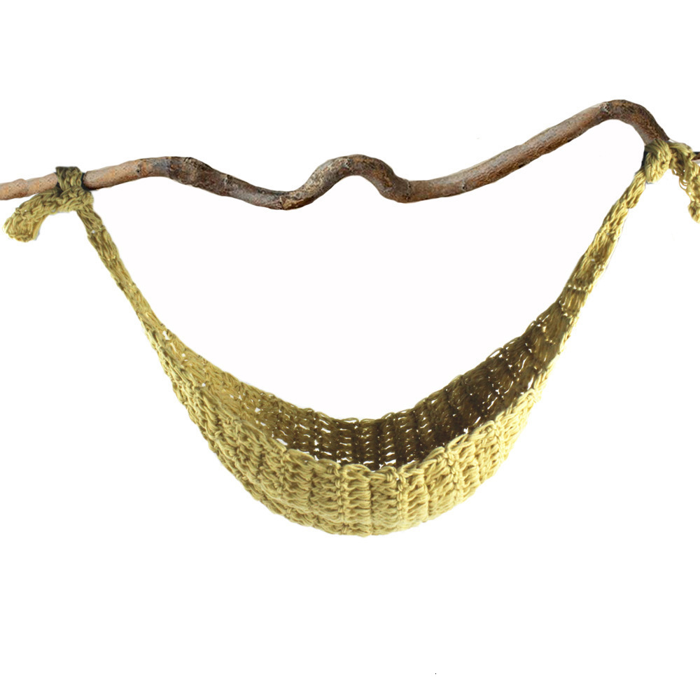 Keepsakes born Pography Props Accessories Wool Handmade Knit Hook String Bag Studio Baby Po Props Crochet Hammock Fotografia 230628