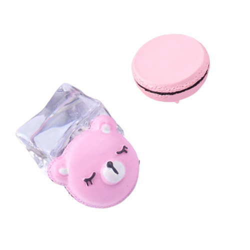 20pcs Lovely Animal Pig Rabbit Panda Monkey Resin Components Crafts Hair Bow Flatback Cabochons Scrapbooking DIY Accessories Embel