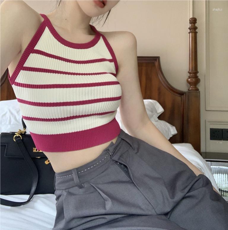 Women's Tanks Hong Kong Taste Pure Girl Fur Sweater Vest Summer 2023 Retro Slim Fit Slimming Stripes Top Fashion, 88801150 red
Women's Tanks Hong Kong Taste Pure Girl Fur Sweater Vest Summer 2023 Retro Slim Fit Slimming Stripes Top Fashion, 88801150 red