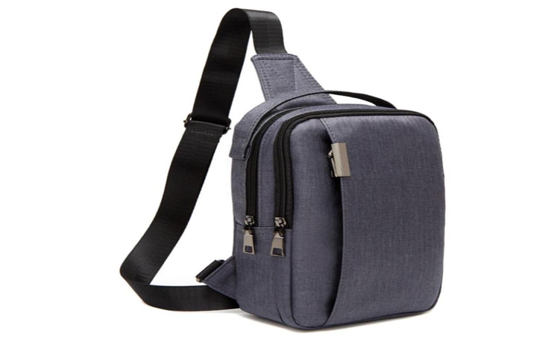 NEW Mens Chest Bag Small Canvas Shoulder Backpack Sling Cross Body Zipper Travel Bag Q01144341890, Black
NEW Mens Chest Bag Small Canvas Shoulder Backpack Sling Cross Body Zipper Travel Bag Q01144341890, Black