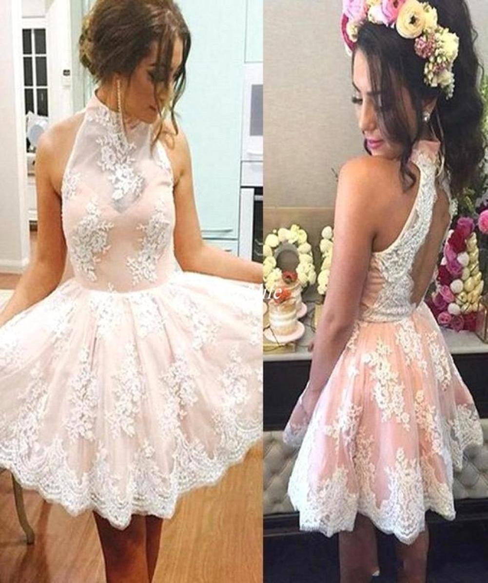 2020 Short Lace Halter Homecoming Dresses Backless A Line Prom Cocktail Party Gowns 8th Grade Graduation Gowns4129105, Royal blue
2020 Short Lace Halter Homecoming Dresses Backless A Line Prom Cocktail Party Gowns 8th Grade Graduation Gowns4129105, Royal blue