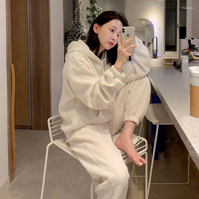 Women' Hoodies Waffle Sports Casual Set Womens Autumn Winter Fashion Trend Lazy Wind Hoodie Trousers Two-piece Suit Couples, Top and panst
Women' Hoodies Waffle Sports Casual Set Womens Autumn Winter Fashion Trend Lazy Wind Hoodie Trousers Two-piece Suit Couples, Top and panst