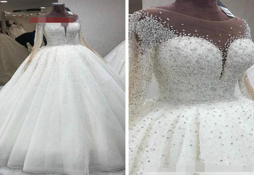 2022 Luxurious Beaded Crystal Wedding Dresses Princess With Illusion Long Sleeves White Tulle Sheer Neckline Hollow Back Ball Gown3706249, Champagne
2022 Luxurious Beaded Crystal Wedding Dresses Princess With Illusion Long Sleeves White Tulle Sheer Neckline Hollow Back Ball Gown3706249, Champagne