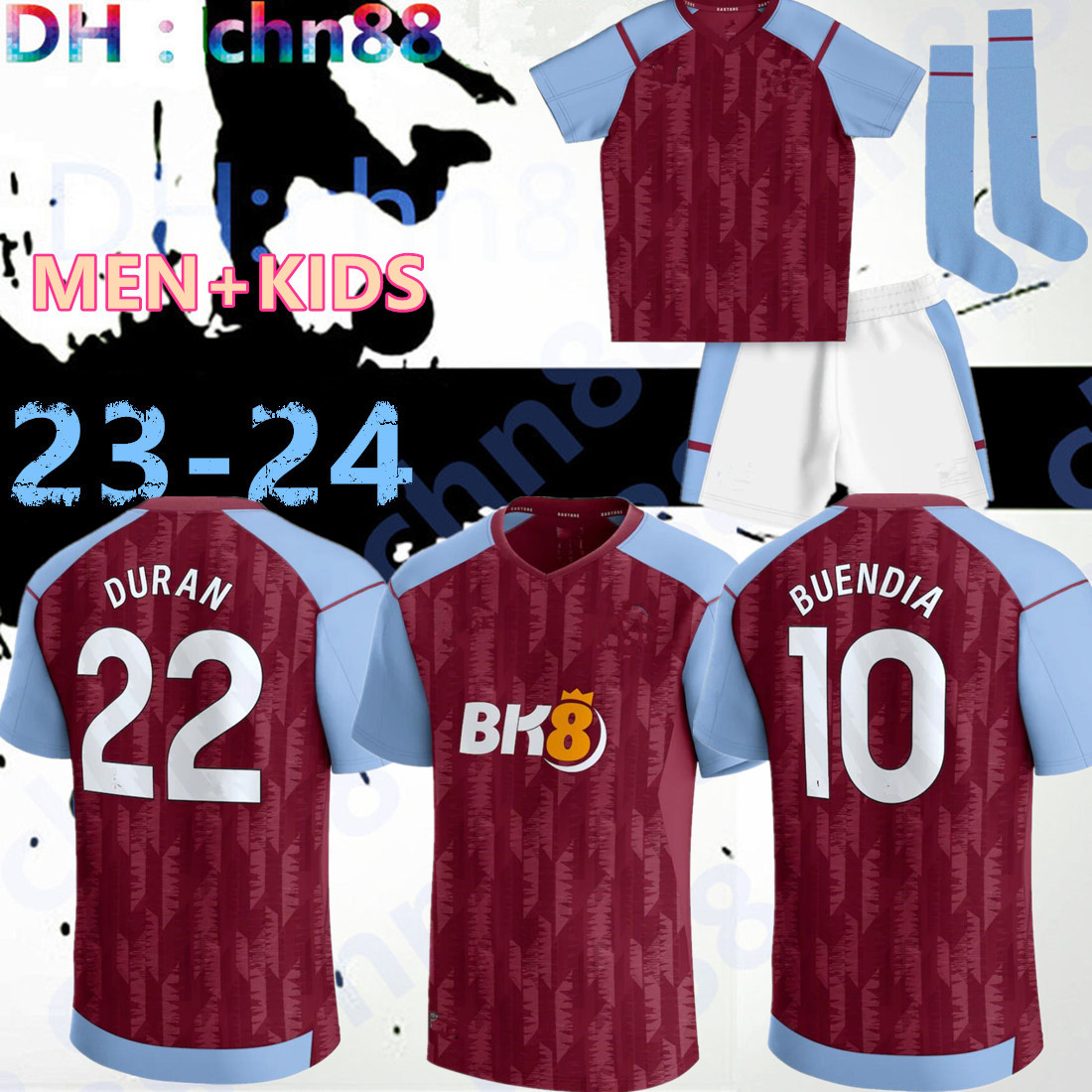 KAMARA 23 24 Home Aston villaES Soccer Jerseys 2023 2024 WATKINS BUENDIA McGINN EL GHAZI DOUGLAS LUIZ MINGS KONSA CASH men kids kit football Shirts fans Player version
KAMARA 23 24 Home Aston villaES Soccer Jerseys 2023 2024 WATKINS BUENDIA McGINN EL GHAZI DOUGLAS LUIZ MINGS KONSA CASH men kids kit football Shirts fans Player version