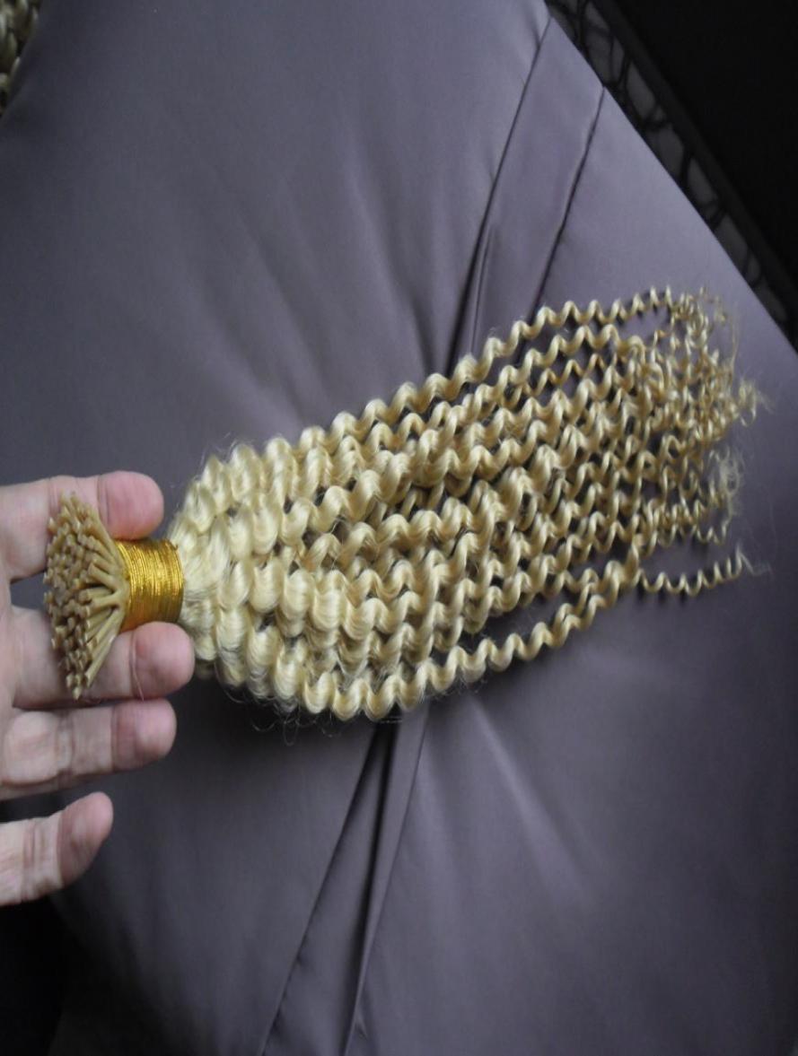 613 Bleach Blonde Remy I Tip Human Hair Extension kinky curly 100 Europen Human Keratin Pre Bonded Hair Extension 1gstrand1229609
613 Bleach Blonde Remy I Tip Human Hair Extension kinky curly 100 Europen Human Keratin Pre Bonded Hair Extension 1gstrand1229609