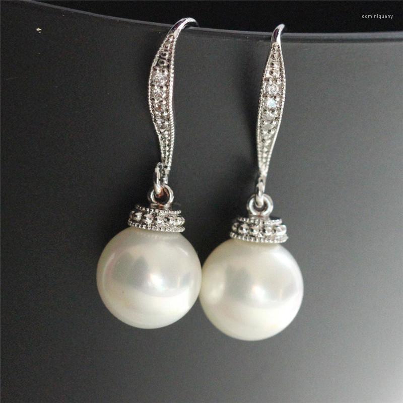 Dangle Earrings Huitan Delicate Imitation Pearl Hook Girl Party Daily Wear Versatile Statement For Women Exquisite Gift
Dangle Earrings Huitan Delicate Imitation Pearl Hook Girl Party Daily Wear Versatile Statement For Women Exquisite Gift
