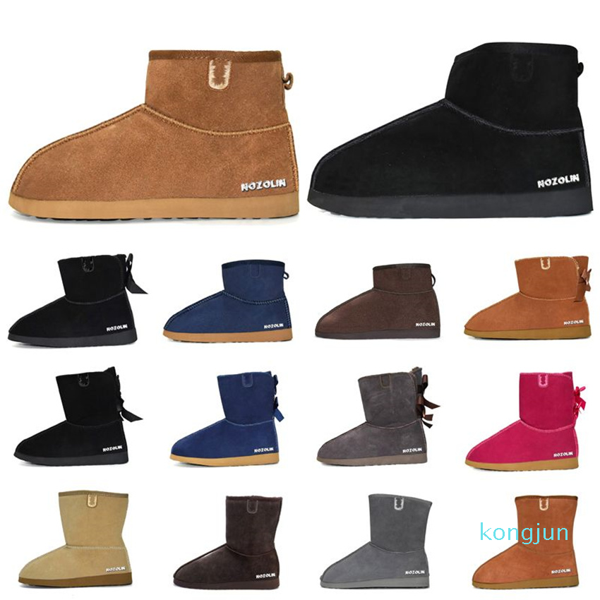 Boots designer boots women booties classic snow boot ankle mini short bow fur for winter black grey Chestnut Bowtie Luxurys fashionsHugggss, 9 ankle bailey bow - brown
Boots designer boots women booties classic snow boot ankle mini short bow fur for winter black grey Chestnut Bowtie Luxurys fashionsHugggss, 9 ankle bailey bow - brown