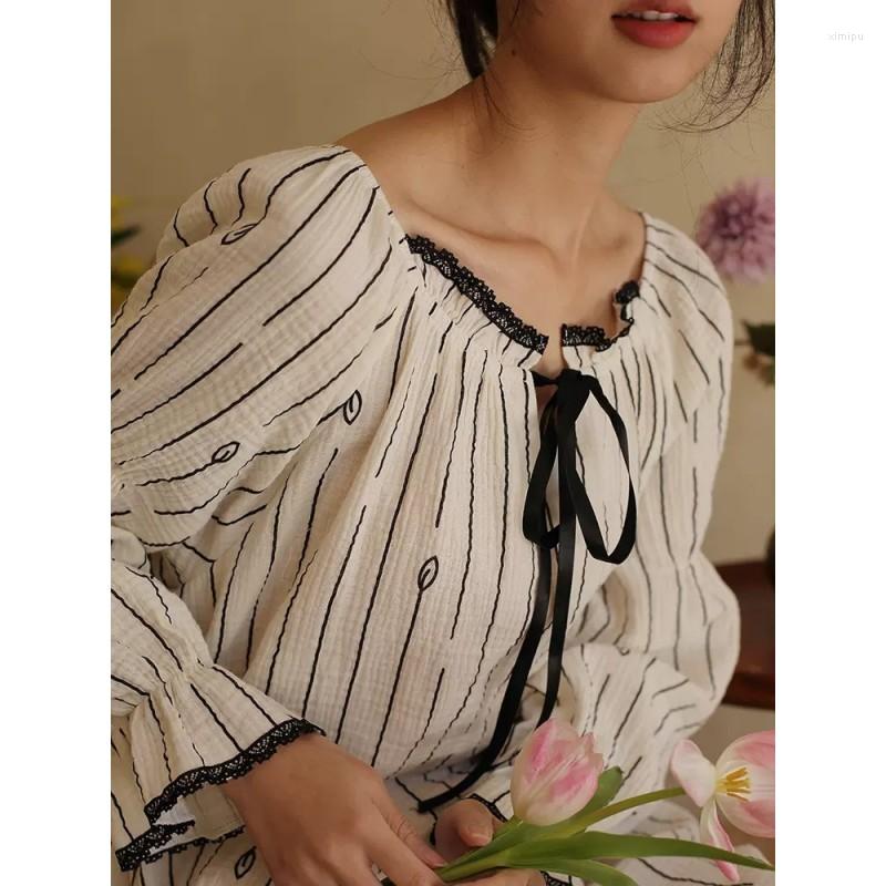 Women's Sleepwear 2023 Spring Summer Female Cute Fashion Sleepshirt Ladies Cotton Nightgown Women Long Sleeve Round Collar, White
Women's Sleepwear 2023 Spring Summer Female Cute Fashion Sleepshirt Ladies Cotton Nightgown Women Long Sleeve Round Collar, White