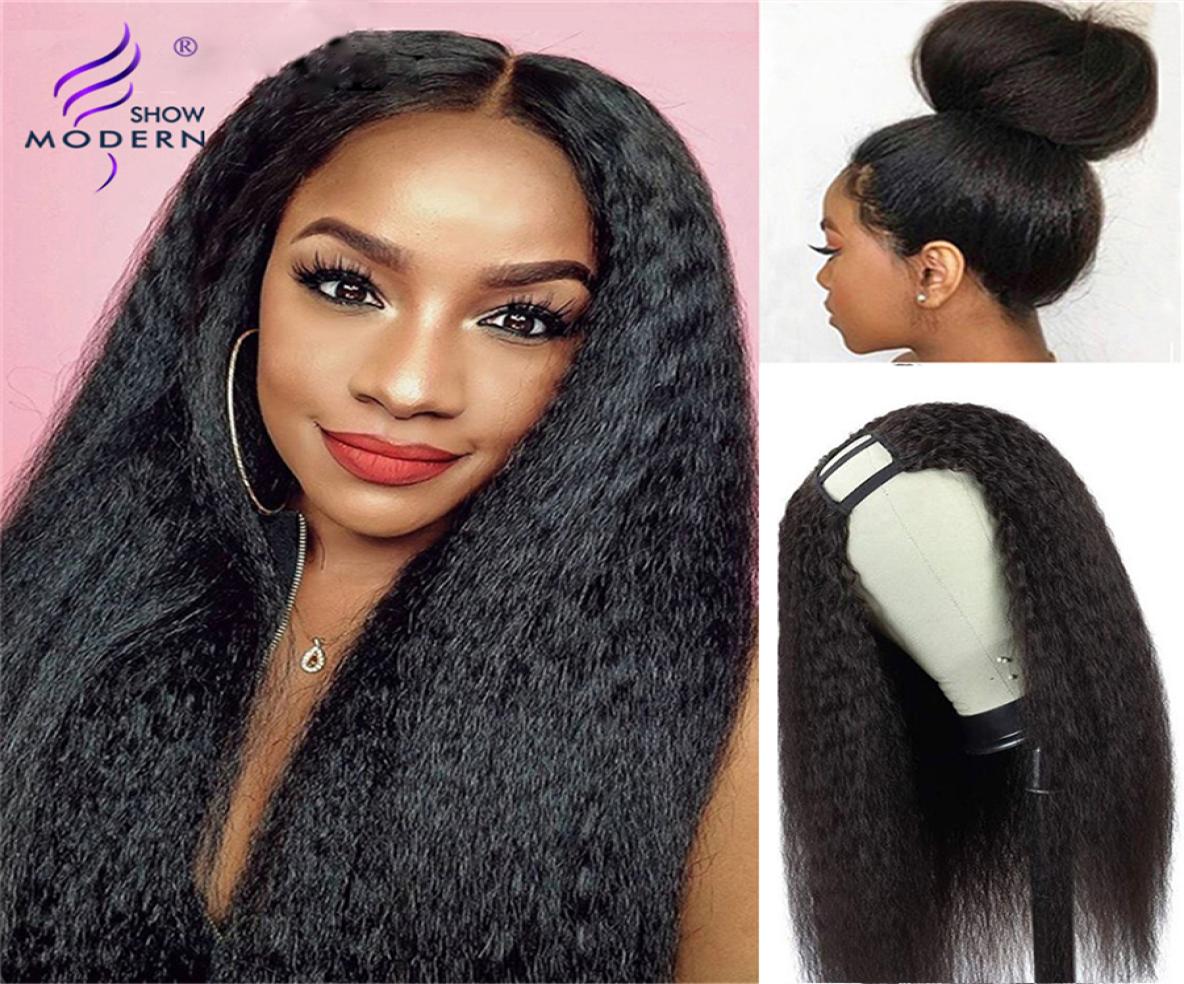 1028 modern show hair kinky straight u part wig brazilian remy human hair wigs 150 perruque yaki glueless natural black color8287041, Natural color
1028 modern show hair kinky straight u part wig brazilian remy human hair wigs 150 perruque yaki glueless natural black color8287041, Natural color