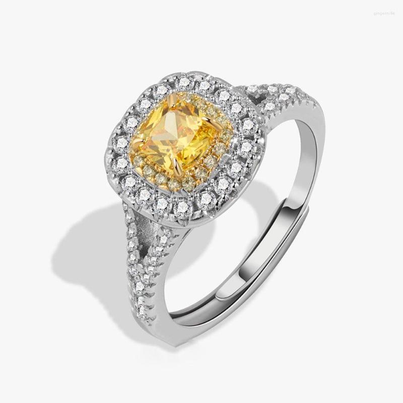 Cluster Rings 925 Sterling Silver Finger For Women Yellow Pink Zircon Trendy Geometry Wedding Jewelry Large Adjustable Antique Anillos
Cluster Rings 925 Sterling Silver Finger For Women Yellow Pink Zircon Trendy Geometry Wedding Jewelry Large Adjustable Antique Anillos