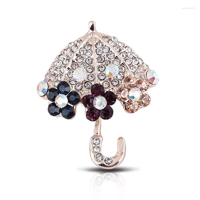 Brooches Gold Color Beauty Flower Umbrella Women Girl Rain Gear Party Casual Brooch Pins Jewelry Wedding Accessories 
Brooches Gold Color Beauty Flower Umbrella Women Girl Rain Gear Party Casual Brooch Pins Jewelry Wedding Accessories