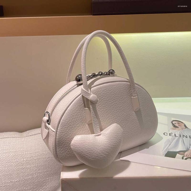 Evening Bags Luxury Soft Leather Shoulder Bag For Women Heart Tassel Chic Handbags French Versatile Party Crossbody Trend, White
Evening Bags Luxury Soft Leather Shoulder Bag For Women Heart Tassel Chic Handbags French Versatile Party Crossbody Trend, White