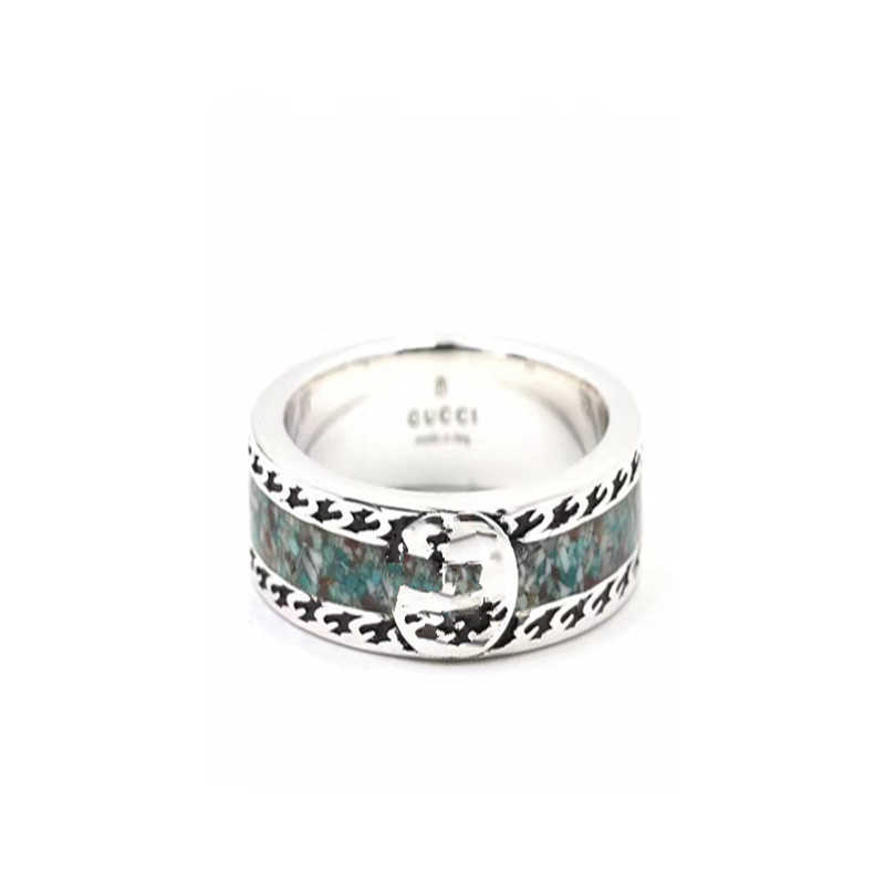 2023 Gu Jia's New 925 Silver Double Light Green Enamel Ring with Male and Female Style Interlocking
2023 Gu Jia's New 925 Silver Double Light Green Enamel Ring with Male and Female Style Interlocking