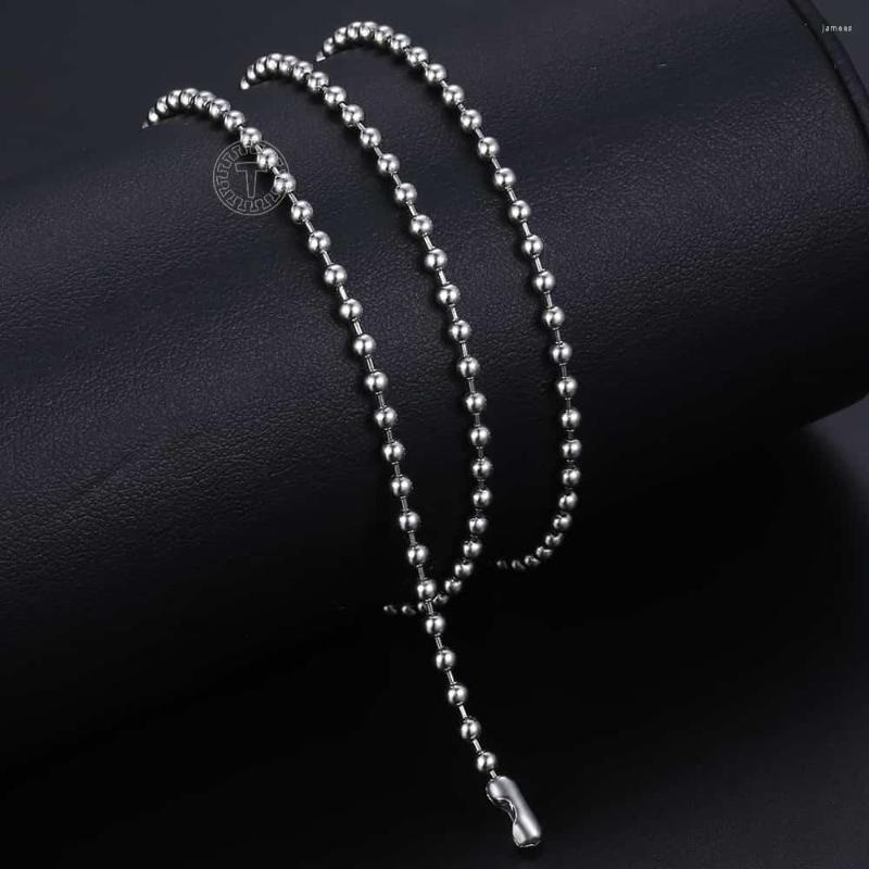 Chains Gold Silver Color Ball Bead Chain Necklace For Women Men 2 3 Mm Stainless Steel Link 18-24inch Wholesale Jewelry LKN00
Chains Gold Silver Color Ball Bead Chain Necklace For Women Men 2 3 Mm Stainless Steel Link 18-24inch Wholesale Jewelry LKN00