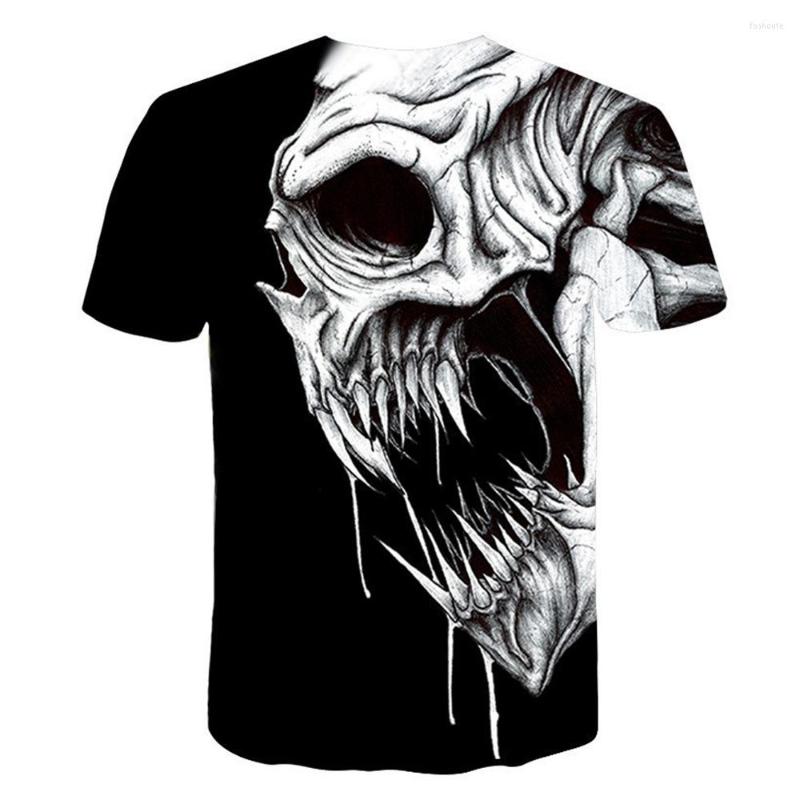 Men's T Shirts Summer Black Skull Printed T-shirt Loose Short Sleeve Streetwear Fashion Round Collar Top
Men's T Shirts Summer Black Skull Printed T-shirt Loose Short Sleeve Streetwear Fashion Round Collar Top