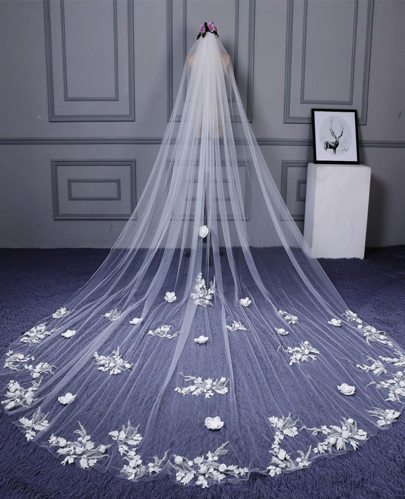 Stock Wedding Veils Sequin Luxury Cathedral Bridal Veils Appliques Lace Edge White One Layers Custom Made Long Wedding Veil Fast S7478039
Stock Wedding Veils Sequin Luxury Cathedral Bridal Veils Appliques Lace Edge White One Layers Custom Made Long Wedding Veil Fast S7478039