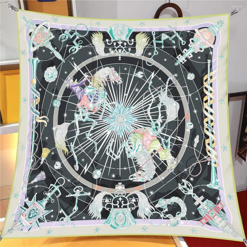 Scarves 90cm Skeleton Horse Twill Silk Scarf Shawl Fashion Brand Square Women Hijab Luxury Bandana Foulard Neckerchief Head
Scarves 90cm Skeleton Horse Twill Silk Scarf Shawl Fashion Brand Square Women Hijab Luxury Bandana Foulard Neckerchief Head