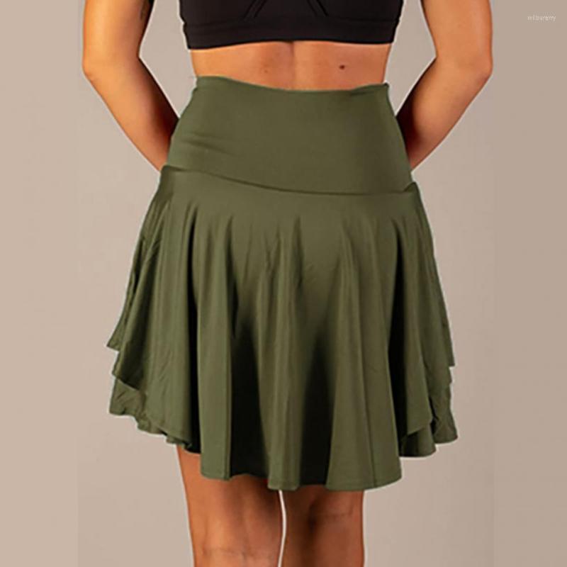 Skirts Stylish Fitness Skirt Soft Women Mini Solid Color Ruffle Daily Wear, Purplish red
Skirts Stylish Fitness Skirt Soft Women Mini Solid Color Ruffle Daily Wear, Purplish red