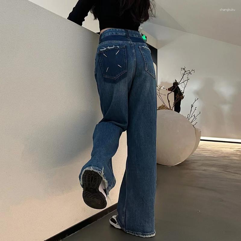 Women' Jeans 2023 Spring Autumn Full Length Women Casual High Waist Loose Pants For Girl, Navy
Women' Jeans 2023 Spring Autumn Full Length Women Casual High Waist Loose Pants For Girl, Navy