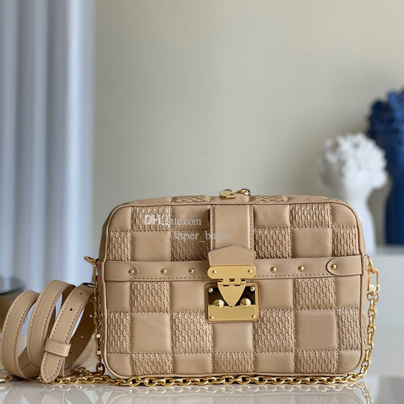 Designer Flap bag 255CM leather Crossbody Delicate Handbag Chain YL159 Genuine knockoff Luxury With bag Box bag, M59113
Designer Flap bag 255CM leather Crossbody Delicate Handbag Chain YL159 Genuine knockoff Luxury With bag Box bag, M59113