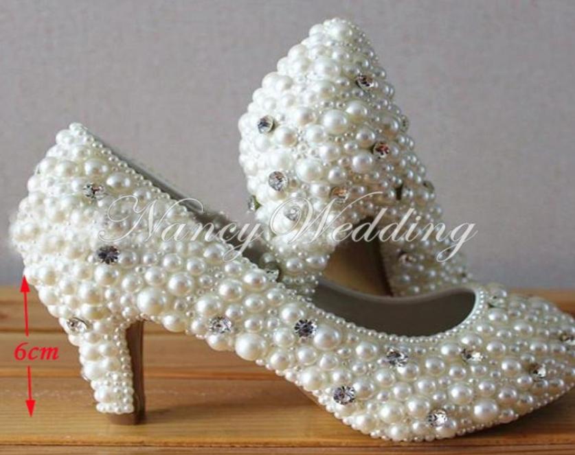 Fashion Shoes for Party ceremony Imitation Pearl Wedding Bridal Shoes lowmiddlehigh heel 4 Inches Handmade Girl Formal Dress Sho6980206, White
Fashion Shoes for Party ceremony Imitation Pearl Wedding Bridal Shoes lowmiddlehigh heel 4 Inches Handmade Girl Formal Dress Sho6980206, White