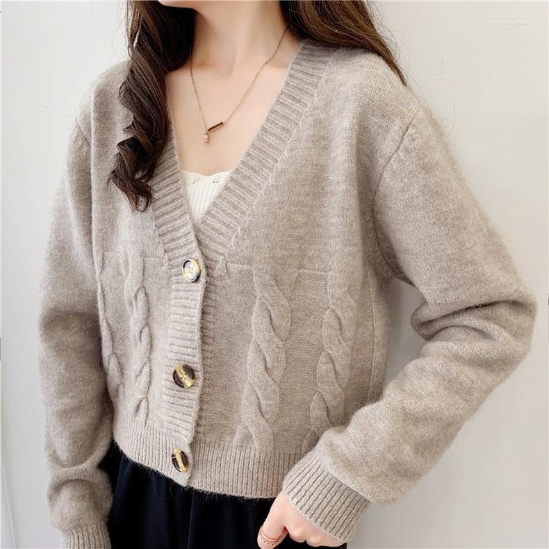 Women's Knits Knitwears Women Sweater Solid Color Knitting Cardigan Female During The Spring And Autumn 2023, Black
Women's Knits Knitwears Women Sweater Solid Color Knitting Cardigan Female During The Spring And Autumn 2023, Black