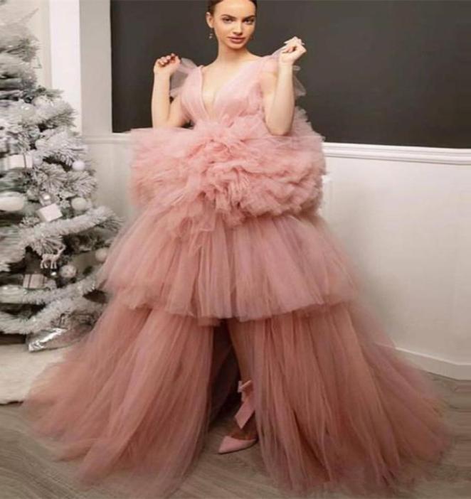 Newest Tiered Puffy Tulle Prom Dresses 2020 Sexy Deep V Neck Evening Party Gowns High Low Cheap Dress Bride4269767, Black
Newest Tiered Puffy Tulle Prom Dresses 2020 Sexy Deep V Neck Evening Party Gowns High Low Cheap Dress Bride4269767, Black
