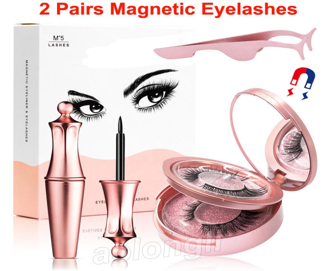 Magnetic Liquid Eyeliner And Eyelashes with Makeup Mirror Tweezer 2 Pairs 3D False Eyelashes kit 5 Magnets Lashes No Glue Needed R6733673
Magnetic Liquid Eyeliner And Eyelashes with Makeup Mirror Tweezer 2 Pairs 3D False Eyelashes kit 5 Magnets Lashes No Glue Needed R6733673