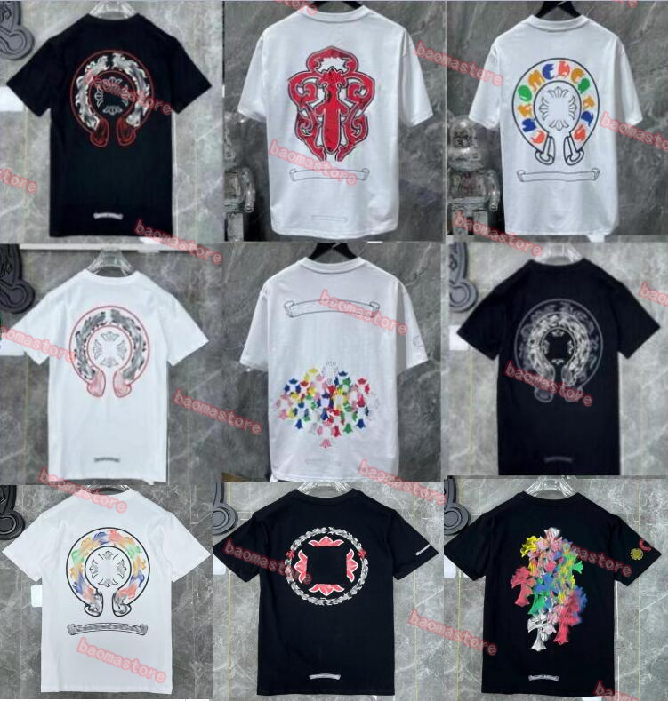 Men's T-shirts Luxury Classic Mens t Shirts Ch Brand Fashion Men Sanskrit T-shirt Horseshoe Heart Cross Designer Tshirts Man Hip Hop Chromes tees Hearts Tops x7, A222
Men's T-shirts Luxury Classic Mens t Shirts Ch Brand Fashion Men Sanskrit T-shirt Horseshoe Heart Cross Designer Tshirts Man Hip Hop Chromes tees Hearts Tops x7, A222
