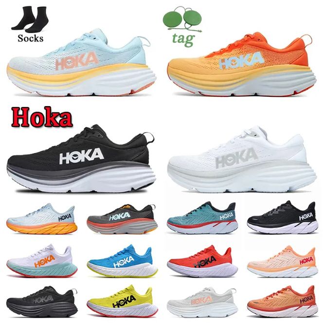 Hoka Bondi 8 Sneaker Clifton 9 Running Shoes Athletic Runner Hokas Carbon Triple Black White Light Blue Outdoor Sports Designer Trainers Shock Absorption 36-45, #2
Hoka Bondi 8 Sneaker Clifton 9 Running Shoes Athletic Runner Hokas Carbon Triple Black White Light Blue Outdoor Sports Designer Trainers Shock Absorption 36-45, #2
