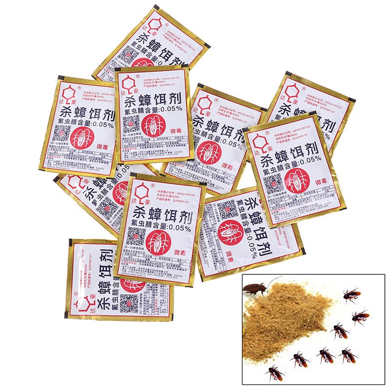 Effective Killer Cockroach Powder Bait Special Insecticide Bug Beetle Cucaracha Medicine Insect Reject Pest Control
Effective Killer Cockroach Powder Bait Special Insecticide Bug Beetle Cucaracha Medicine Insect Reject Pest Control