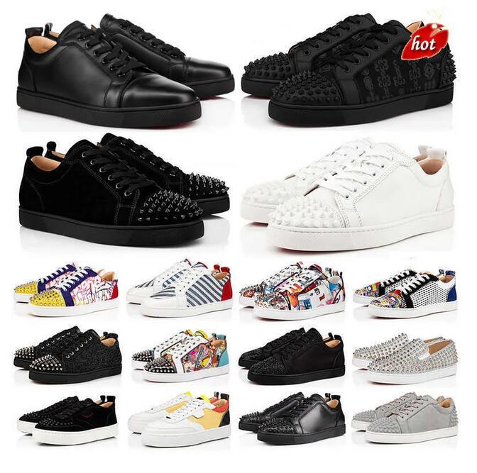 Luxury casual shoes red sole sneakers studded spikes low flat spikes black blue silver suede diamond men's and women's ball wedding shoes fashion sneakers., 11
Luxury casual shoes red sole sneakers studded spikes low flat spikes black blue silver suede diamond men's and women's ball wedding shoes fashion sneakers., 11