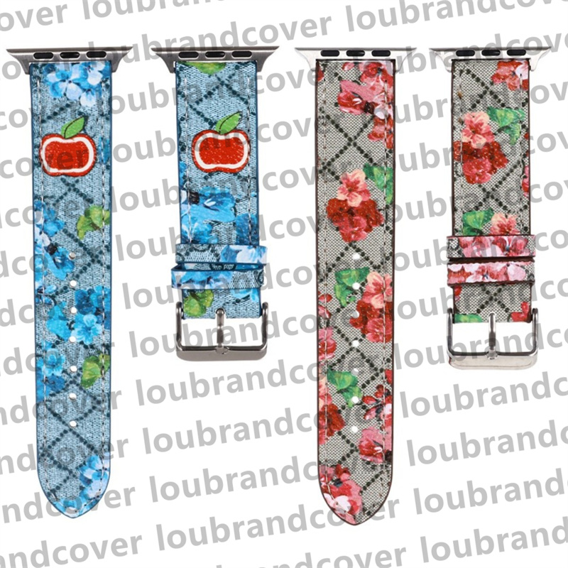 G Designer Watch Band Smart Straps for apple watch band ultra 38mm 44mm 45mm iwatch band series 8 9 4 5 6 7 Strap Luxury Leather Print Blue Bracelet ap watchband
G Designer Watch Band Smart Straps for apple watch band ultra 38mm 44mm 45mm iwatch band series 8 9 4 5 6 7 Strap Luxury Leather Print Blue Bracelet ap watchband