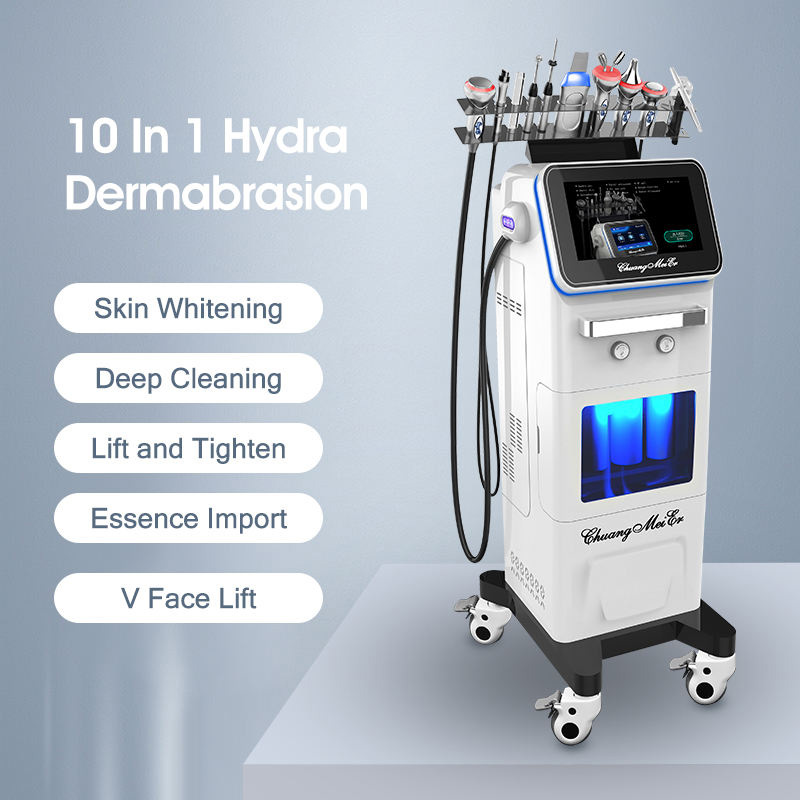 Multifunctional Full Skin Management 10 In1 Skin care Exfoliator hydra oxygen facial Beauty Machine
Multifunctional Full Skin Management 10 In1 Skin care Exfoliator hydra oxygen facial Beauty Machine