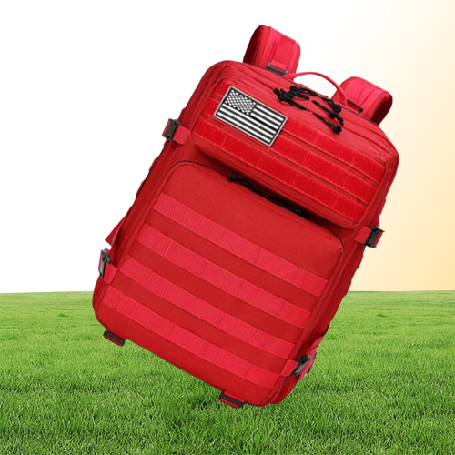 Outdoor Bags 45L Tactical Backpack Crossfit Gym Fitness Bag Man Hiking Camping Travel Rucksack Trekking Army Molle270o
