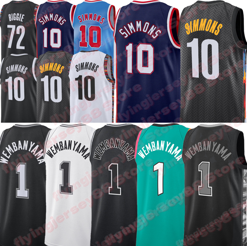 1 Victor Wembanyama 2023 New Season Basketball Jerseys 10 Ben top Simmons Blue White Black Embroidery Logos, Jersey
1 Victor Wembanyama 2023 New Season Basketball Jerseys 10 Ben top Simmons Blue White Black Embroidery Logos, Jersey