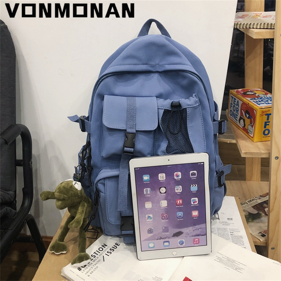School Bags Women Backpack Black Nylon Bagpack Female Anti Theft Rucksack Casual Lady Travel Bag Korean Back Pack Mochila 230629