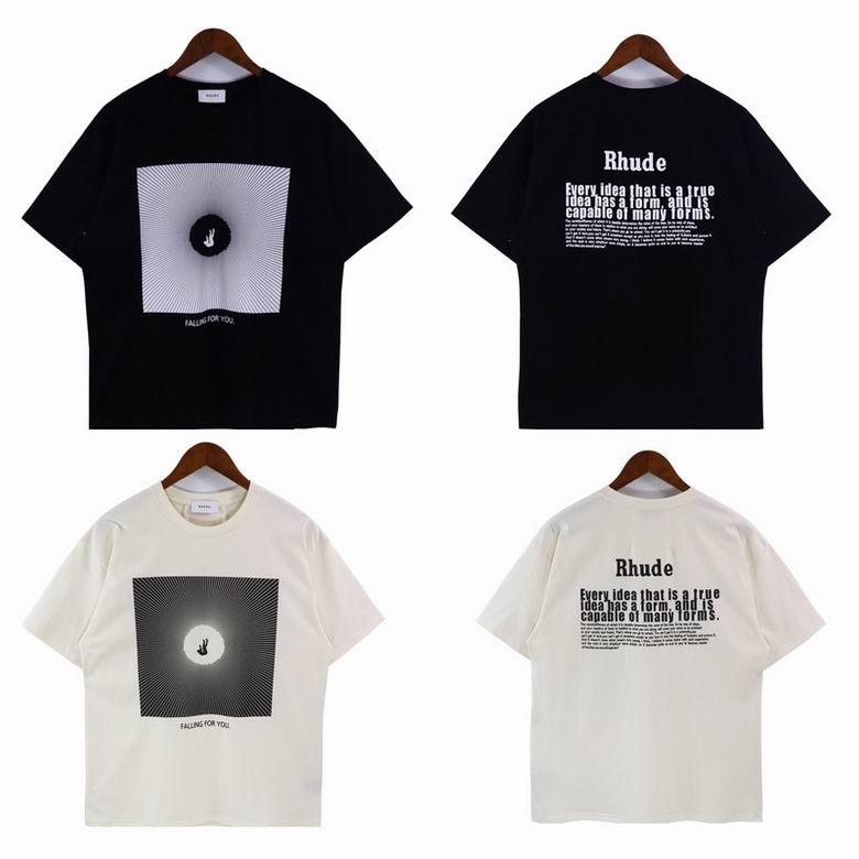 2023 Top Designers Rhude Mens T Shirts Summer Fashion Designer tshirts Street Casual Short Sleeve Beach Style tees Cotton Printing Shirt, A111
2023 Top Designers Rhude Mens T Shirts Summer Fashion Designer tshirts Street Casual Short Sleeve Beach Style tees Cotton Printing Shirt, A111