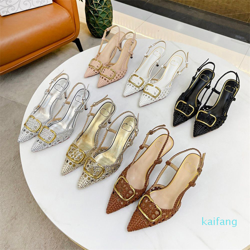 Sandals High-heel Designers Shoe Paris Dress Classics Women Heels Black Golden Gold Wedding, #23
Sandals High-heel Designers Shoe Paris Dress Classics Women Heels Black Golden Gold Wedding, #23