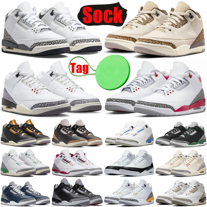Jumpman 3 3s basketball shoes for mens womens Hide N Sneak Wizards White Cement Reimagined Palomino Black Cats Racer Blue men trainers sneakers shoe, #1 white cement reimagined 36-47
Jumpman 3 3s basketball shoes for mens womens Hide N Sneak Wizards White Cement Reimagined Palomino Black Cats Racer Blue men trainers sneakers shoe, #1 white cement reimagined 36-47
