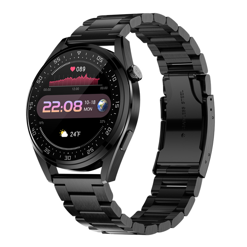 Multifunctional Zinc Alloy E20pro Smart Watch - GPS Tracking, Bluetooth, Music Control for iPhone & Android
