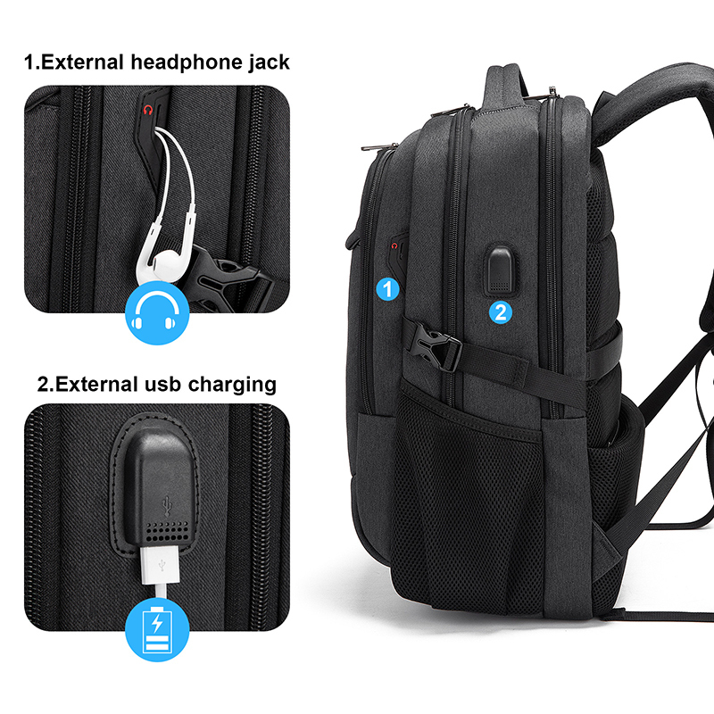 School Bags Fashion Water Resistant Business Backpack For Men Travel Notebook Laptop 15 6 inch Male Mochila Teen 230629