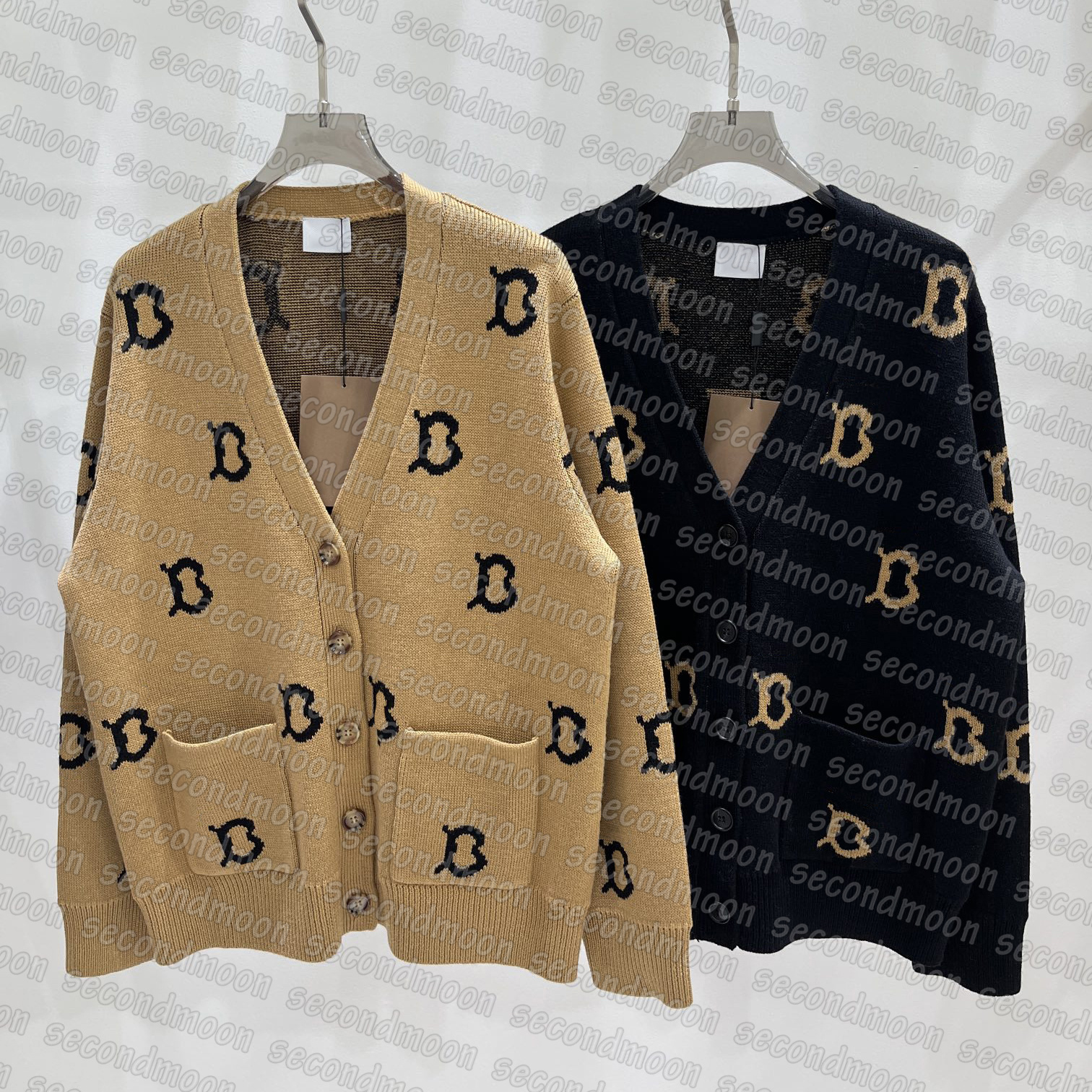 Women Designer Knits Coat Letters Jacquard Knitted Coats Autumn Winter Knit Cardigan Casual Cardigans, Black
Women Designer Knits Coat Letters Jacquard Knitted Coats Autumn Winter Knit Cardigan Casual Cardigans, Black