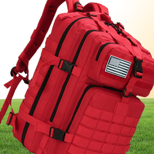 Outdoor Bags 45L Tactical Backpack Crossfit Gym Fitness Bag Man Hiking Camping Travel Rucksack Trekking Army Molle270o
